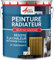 Peinture Radiateur - Fonte acier alu chauffage toutes couleurs PEINTURE RADIATEUR - 1 kg (jusqu'à 5 m² en 2 couches) Noir foncé RAL 9005 - ARCANE INDUSTRIES