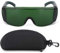 Laserbrille Schutzbrille Industriezubehör Schutzbrille Rotlicht Wellenlänge 650 Blau Licht 445 Blau Lila Licht 405nm für Lichtfilter(Grün)