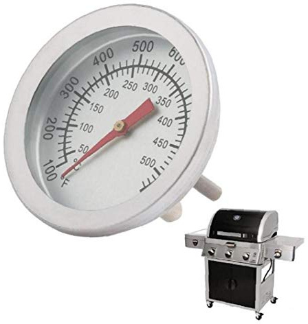 AMOYER 50-500c Barbecue Thermometer Edelstahl Barbecue Smoker Grill Thermometer Temperaturanzeige