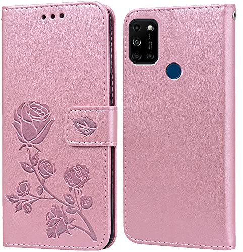 PKQTOP Coque pour Wiko View 5 Plus/View 5 Housse,Fonction de Support,Fente pour Carte,Silicone TPU,Flip Étui Case pour Wiko View 5