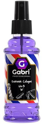Gabri Mens Cologne 150ml, Eau De Cologne, Barber Aftershave, Relaxing & Refreshing, Vanilla, Tonka Bean, Frankincense, Patchouli (No3)