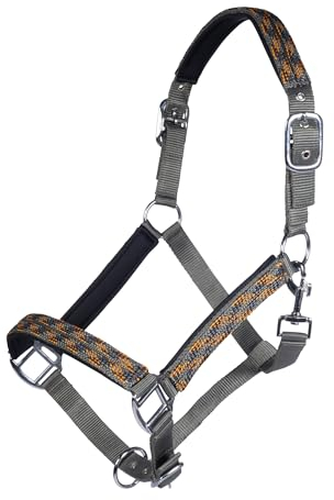 HKM Lyon Halfter 5700 Olivgrün Pony