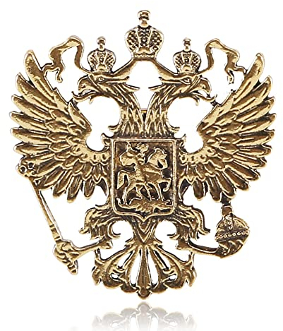 MAYIYAHO Vintage Adler Brosche Legierung Tier Anstecknadeln Anzug Hemd Abzeichen Corsage Schmuck Broschen für Damen Herren Bekleidungszubehör