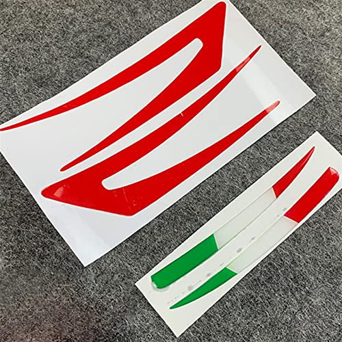 FEMEIN Aufkleber Flanken Für Ducati Panigale V4S V4R V4 V4SP SBK 2018 2019 2020 2021 (Color : A)