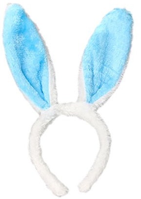 Bandeau avec Oreilles de Lapin de Pâques Peluche Oreilles de Lapin Serre-Tête Cerceau de Cheveux de Lapin de Costume de Cosplay Pour Le Parti de Costume de Pâques Décoration
