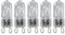 ShuoHui G9 Halogenlampen 33W HaloPin Halogen Sockel Dimmbar 33 Watt Ersatz für 365° Abstrahlwinkel Warmweiß - 2700K (5)