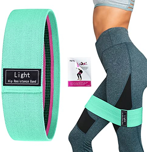 Bande Elastique Musculation en Tissu, Elastique Musculation Antidérapant avec Sac de Rangement, Équipement d'Exercices pour Homme et Femme, Bande Élastique Fitness pour Le Yoga/Pilates/Pont fessiers