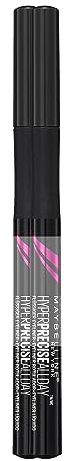 Maybelline New York Eyeliner, Hyper Precise Allday Liner, Wisch- und wasserfest, Nr. 700 Black Doppelpack