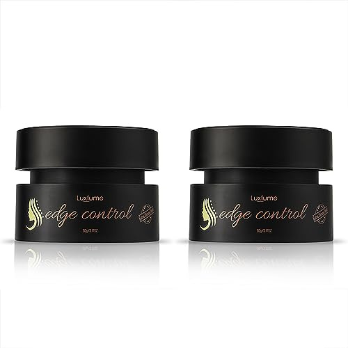 Joyeee Locken Styling Gel, 2Stk 90ml Braid Twist Gel Edge Kontrolle Gel für lockiges und krauses Haar, Starker Halt & Ohne Rückstände, Tames Frizz & Edges, ideal zum Flechten, Zwirnen, glatte Kanten