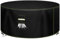 VDISRR Funda Mesa Exterior Impermeable, 600D Oxford Funda para Muebles de Jardín Ø130x71cm, Funda Protectora para Sofa con Salidas de Aire Cubierta de Muebles de Patio Anti Viento, Anti UV
