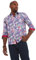 Joe Browns Herren Summer Florals Klassisches Langarmhemd mit Kragen Hemd, Flieder, M