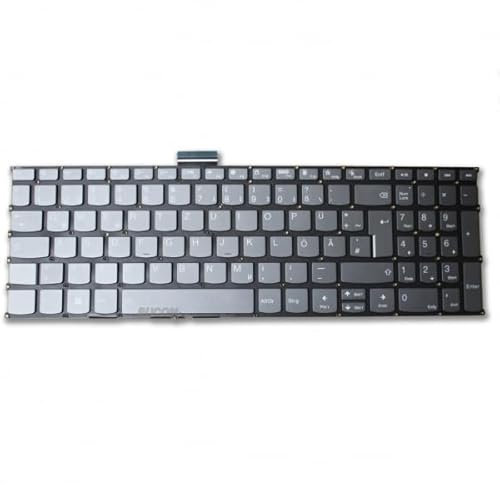 Bucom Tastatur für Lenovo Air 15 2020 V15 G2 Ideapad 1-15ALC7 3-15ABA7 5-15IIL05 S350-15 deutsch mit Beleuchtung