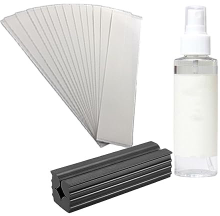 Guangcailun Doppelseitiges Klebeband Werkzeug – langlebige und vielseitige Golfball Griff Sets zum Nachgreifen von Golfballschlägern, Kleber + Lösungsmittel + Reiben