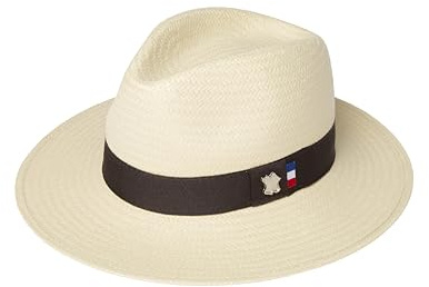 Patriia Chapeau avec Drapeau français. Fabrication entièrement Artisanale, réalisée à la Main. Chapeau pour Homme. Chapeau pour Femme.
