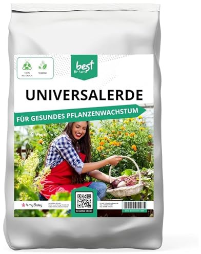 Best For Home Universalerde | Universalerde 20l | Torffreie Universalerde | Torffreie Gemüseerde | Universalerde für Hochbeete | Bio Universalerde | Universalerde für Balkonpflanzen