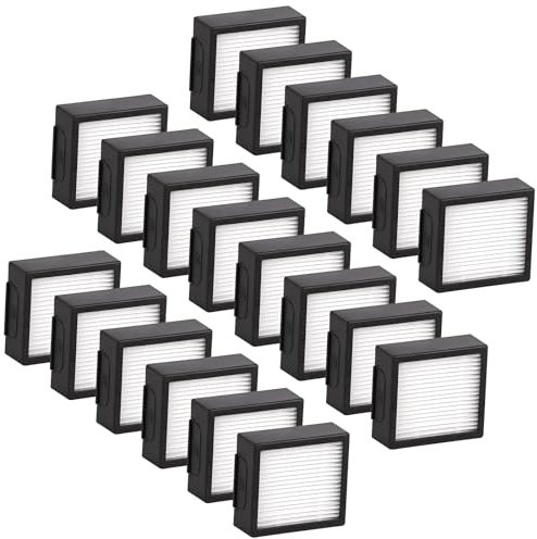 (20 Pezzi) Combo J7+ Filtro HEPA di Ricambio Compatibile con iRobot Roomba Combo J7+ plus/Combo j9+/ Combo 10 Max Robot Aspirapolvere, kit Accessori Filtri HEPA (NON PER Roomba Combo j5 Combo j5+)
