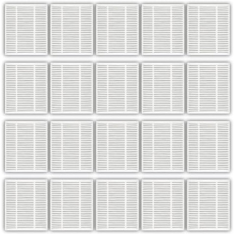 (20 Piezas) Y0110 Y0112 Filtro HEPA Compatible con iRobot Roomba Combo Essential Robot Aspirador y Robot Mopping Y0112 Y0110 Y0140 Q011 Q0120 Q0520,Roomba 105 Combo, Robot Aspirador Filtro Accessoires