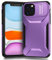 Yerebel Custodia per iPhone 11 Pro con copriobiettivo scorrevole, Resistente agli urti militare antiscivolo robusto di alta qualità cover per iPhone 11 Pro Viola