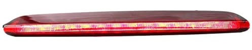 LINGLW Drittes Bremslicht High-Mount Bremsleuchte für Audi A3 Sportback S3 RS3 2004-2012 Rote Linse Zusatzbremsleuchte Hochmontage dritter Bremslicht