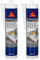 SIKA - Mastic silicone universel pour joint d'étanchéité et joints sanitaires - Sikasil P Blanc - Multisupports - Résistant aux UV/Moisissures - 300ml (Lot de 2)