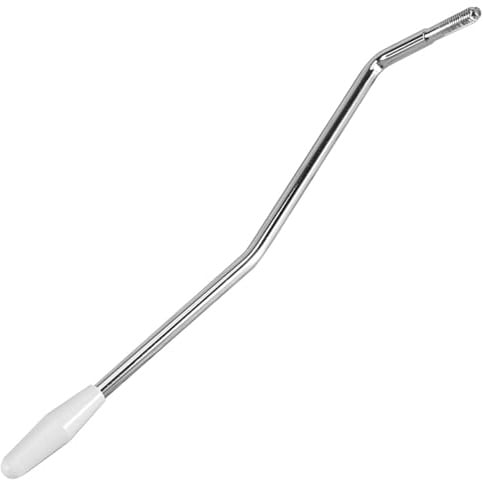Gitarren Tremolohebel 5,0mm Gewinde für E-gitarren, Silber | M5 Bolzen, Metall und Kunststoff, Ersatzteil für Einzelnes Tremolo Brückensystem bei Spielern