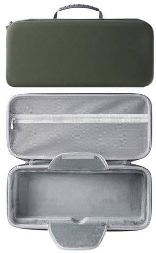 Taoricen Tastiera Borsa protettiva per Wooting/MelGeek/MAD Catz (MADLIONS), Portatile Custodia rigida 68/87-Tasti Tutto in uno Borsa portaoggetti (Per 60/68-Tasti)
