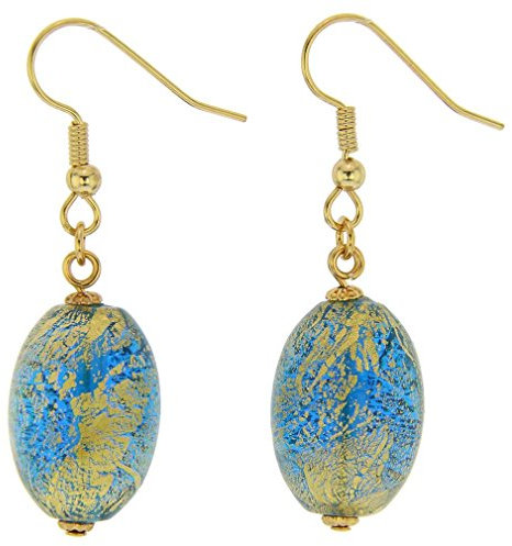Ca D'Oro Oliven Ohrringe - Aqua