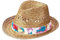 W WIDMANN MILANO Party Fashion 14231 - Strohhut Beach Boys, Sunnyboy, Party, Malle, Hut, Kopfschmuck, Accessoire, Mottoparty, Karneval