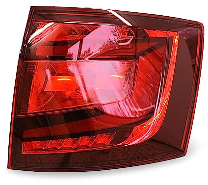 Rückleuchten Folien Set von Finest-Folia Scheinwerfer Aufkleber Tönungsfolie passgenau (Red, C033 Kombi Facelift)