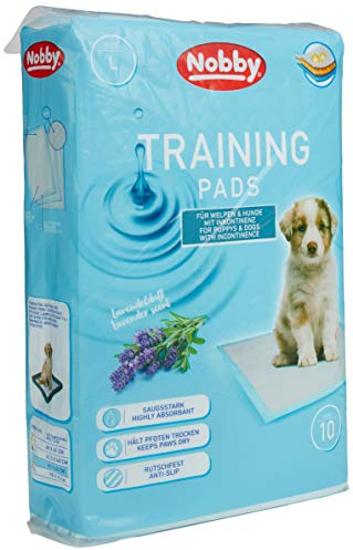 Nobby Training Pads Lavendel; 10 St.; L ; 60 x 60 cm