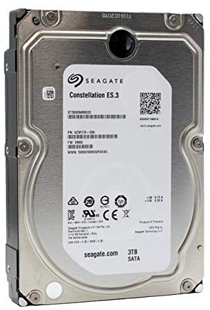 Seagate Constellation ES.3 3TB Interne Festplatte ST3000NM0033 3,5 Zoll HDD SATA 6Gb/s 7200RPM 128MB Cache
