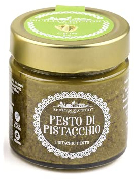Pesto di Pistacchio al 60% Sicilian Factory da 190 gr By Nelson Sicily