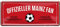 Blechschild Deko Metall-Schild Fun Vintage Spruch 28cm x 12cm Offizieller Mainz-Fan