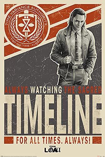 Loki – Marvel – Timeline – 61 x 91,5 cm – Poster gerollt