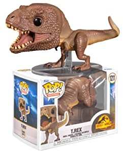 Funko Pop! Movies: JW3 - Tyrannosaurus - T.Rex - Jurassic World 3 - Figura de Vinilo Coleccionable - Idea de Regalo- Mercancia Oficial - Juguetes para Niños y Adultos - Movies Fans