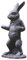 Sculpture de jardin vintage au pays des merveilles, sculpture de jardin Alice au pays des merveilles, statue de jardin en résine, figurine d'Alice, chapelier fou, lapin blanc, chat du Cheshire et