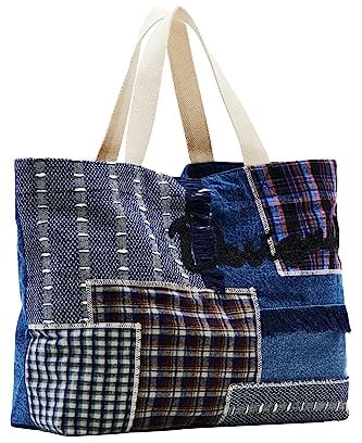 Desigual Women's BOLS_Shopper India, Blue