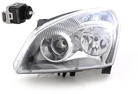Johns, Scheinwerfer Front passend für Nissan Qashqai J10 07-10 H7 H7 Links + Stellmotor