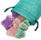 Meditation und Entspannung | 150g | 100% Natursteine | Jutesäckchen | Premium Wassersteine | Deine Heilstein Edelsteinwasser Mischung | Quellwasser gereinigt