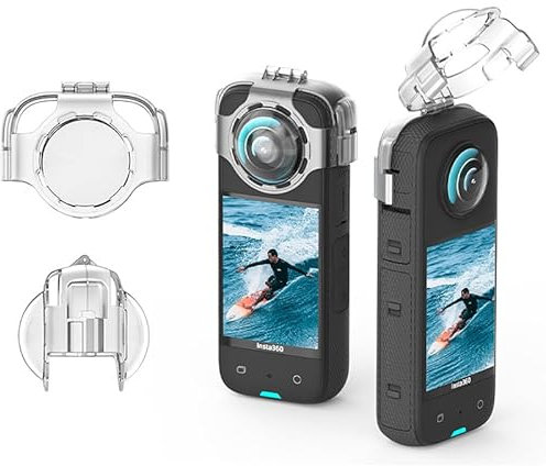 BeisDirect Objektivschutz für Insta360 X3 Anti-Beschlag Objektivschutz Sport Kamera Objektivdeckel für Insta 360 X3 Zubehör