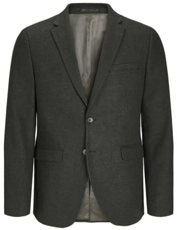 JACK & JONES Jprwinter Twill Blazer SN Giacca, Peat/Fit: Slim Fit, 58 Uomo