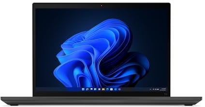 Lenovo ThinkPad T14 Gen 3 14 WUXGA - i5-1245U (10 Cores, 4.4GHz), 1TB PCIe Gen 4.0 x4 NVMe, 16GB DDR4, vPro, WIFI 6E & BT 5.2, Intel UHD Graphics, UK Backlit Keys, Windows 11 Pro (Renewed)