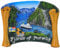 3D Fjords of Norway Fridge Magnet Travel Souvenir Kitchen Refrigerator Magnet Decoration Hand Painted Craft
