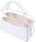 DGAZ Seide und Dupont Papier Taschenorganizer, 2 Stücke Innentaschen für Fendi Peekaboo Mini/S/M Taschen, Bag in Bag Handtaschen Organizer (Peekaboo Medium, Craie)