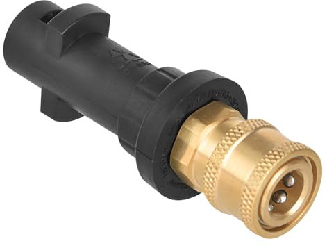 Pressure Washer Adapter, 1/4 Female Fitting Connector Quick Connect Adapter Compatible with Karcher K Series K2 K3 K4 K5 K6 K7 High Pressure Washer