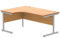 Ashvale Lytham Left Hand Corner Office Desk (Norwegian Beech/Silver, 1600 x 1200)