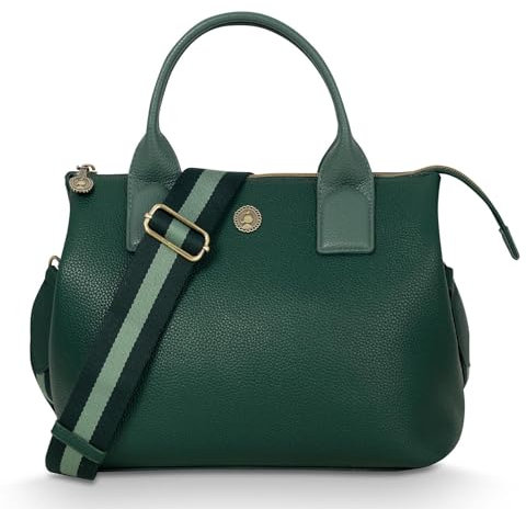 Pip Studio Fia Shoulder Bag Medium Farbe Green Größe 26.5x14x22cm