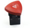 Interrupteur Feux de Détresse,Bouton Warning Trafic,Bouton Warning,Feux de Détresse Bouton d'avertissement,Remplacement Interrupteur Feux de Détresse,Urgence Interrupteur de Feu de Détresse,Rouge