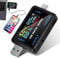 diymore USB Tester Messgerät, DC 4.5~36V 2-in-1 USB C Strommessgerät Digital Multimeter Strommessgerät USB Power Meter, Spannung Voltmeter, Strommesser, Leistungskapazität Detektor