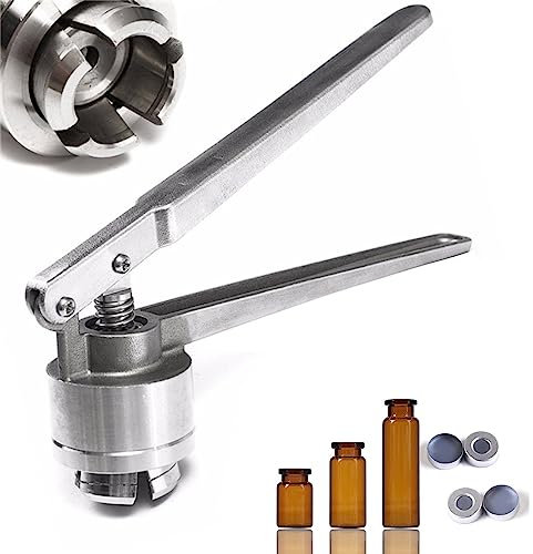13-32mm - Sertisseuse de flacons - Entièrement en aluminium/aluminium-plastique, machine de scellage portable/sertisseuse médicale, matériau en acier inoxydable 304 - Outils de scellage de bouteille